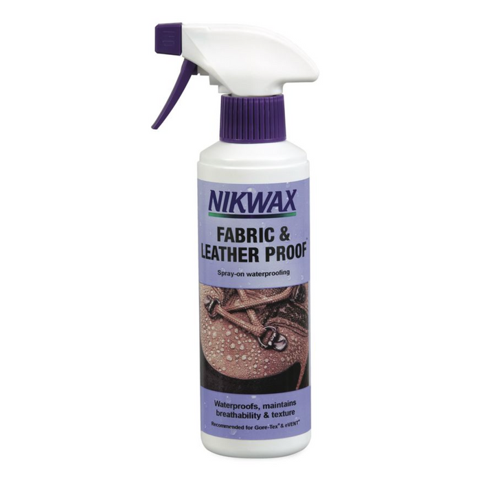 Nikwax Fabric & Leather Proof Spray-On Waterproofing