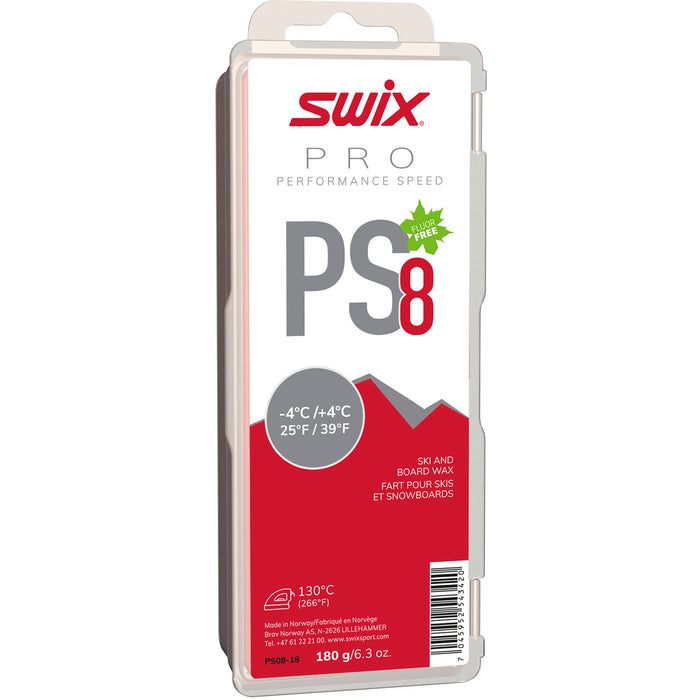 Swix PS8 Wax (-4⁰C to +4⁰C)