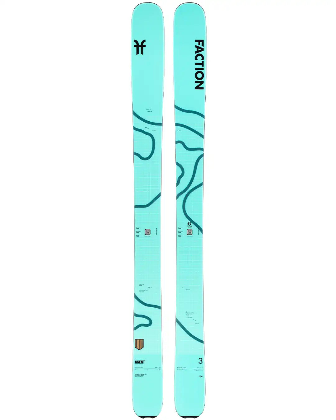 Faction Agent 3 Skis — SkiUphill | RunUphill