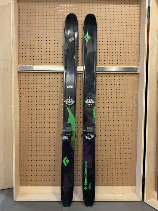 USED BD Amperage 115 175cm w/ Radicals Bindings & Skins