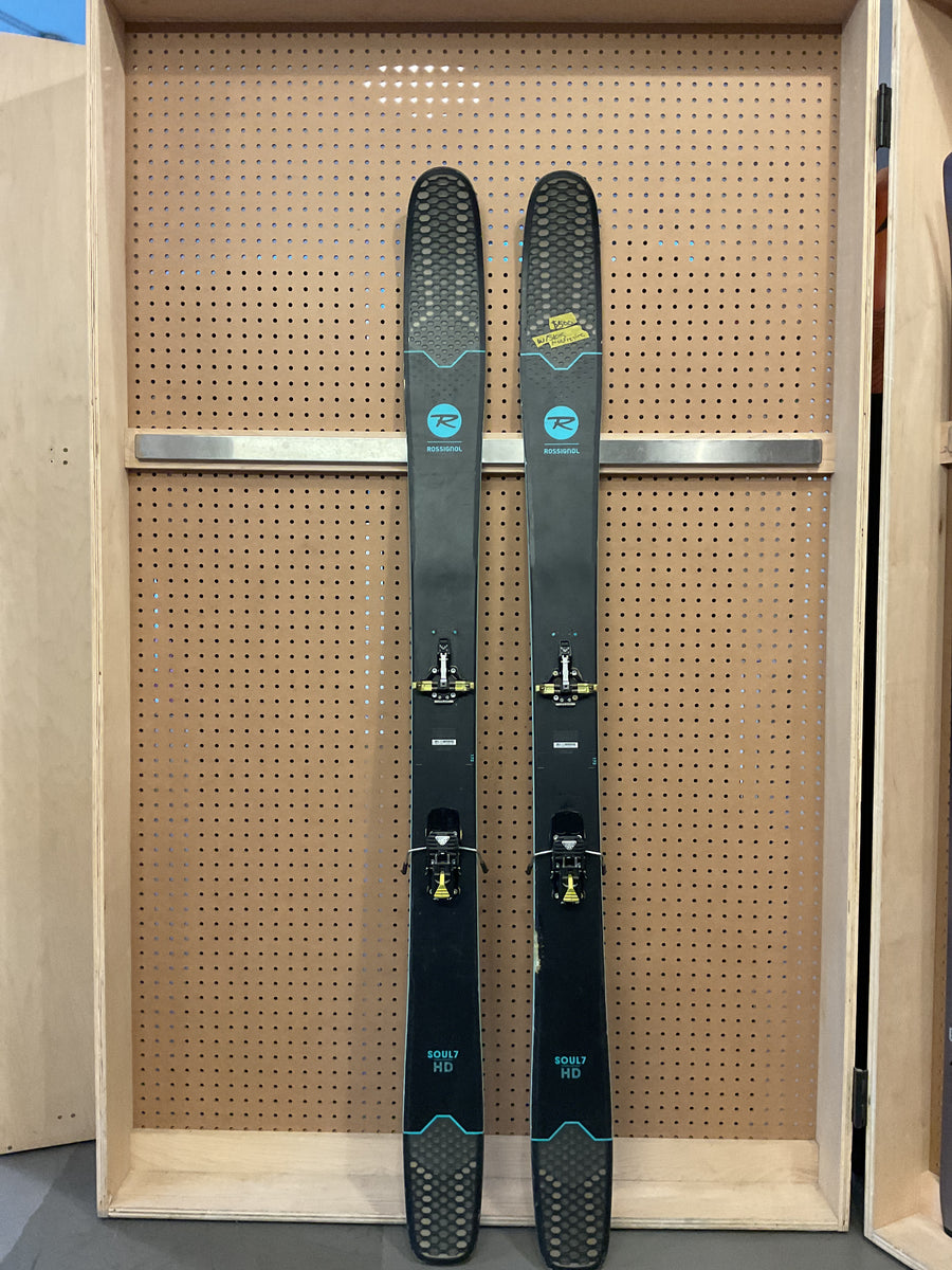 USED Rossingol Soul 7 106 172cm w/ Superlite175s & Skins