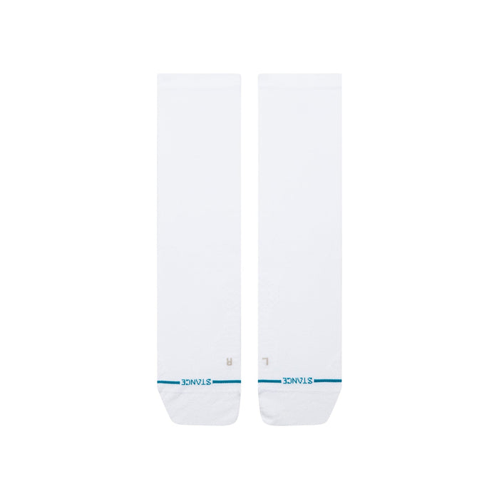 Stance Solid Ultralight Crew Socks - White