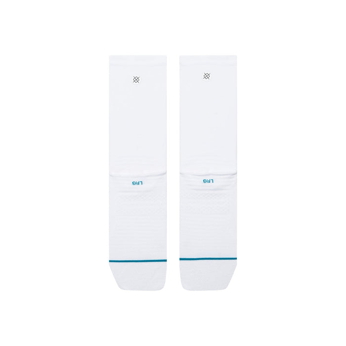 Stance Solid Ultralight Crew Socks - White