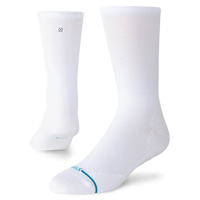 Stance Solid Ultralight Crew Socks - White