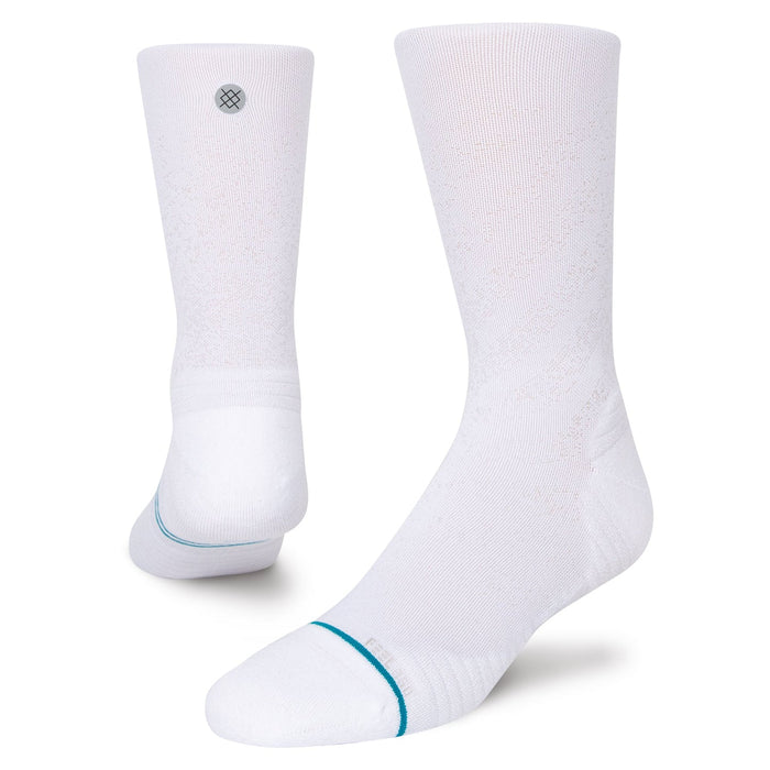 Stance Run Light Crew White