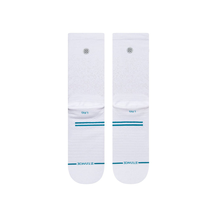 Stance Run Light Crew White