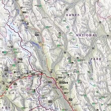 Banff Yoho & Kootenay Area Map