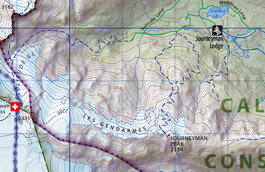 Callaghan Valley Area Map