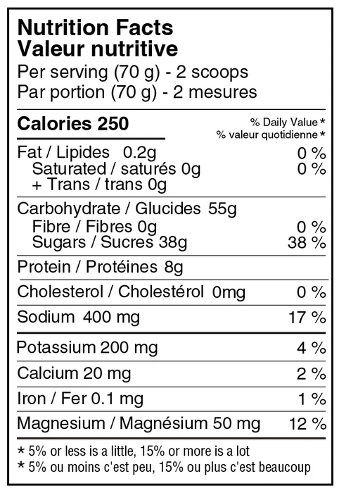 Näak Energy Drink Mix - 720g