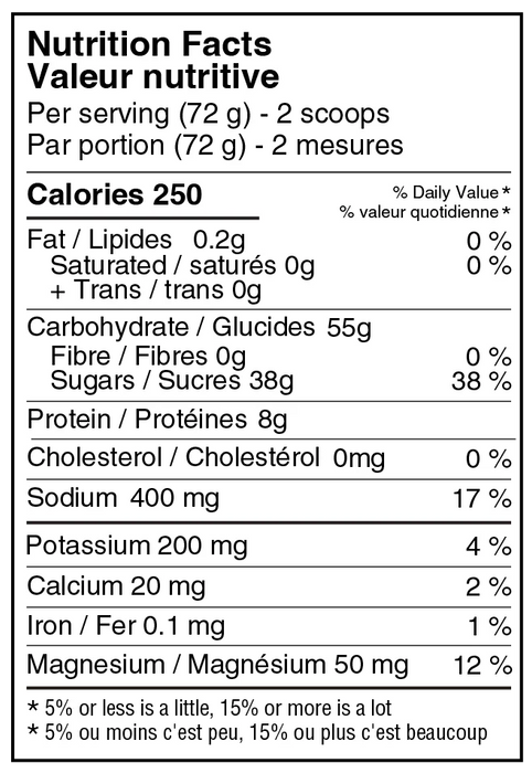 Näak Energy Drink Mix - 720g