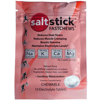 SaltStick FastChew - 10 Unit Foil Pack