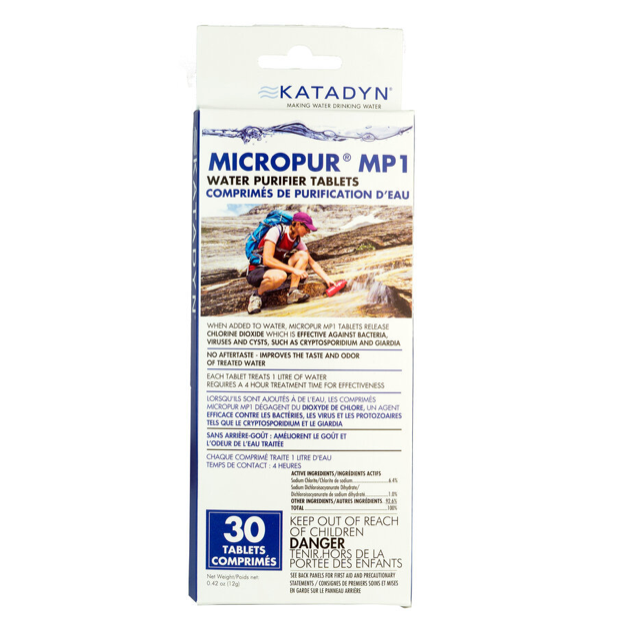 Katadyn Micropur MP1 Water Purifier Tablets