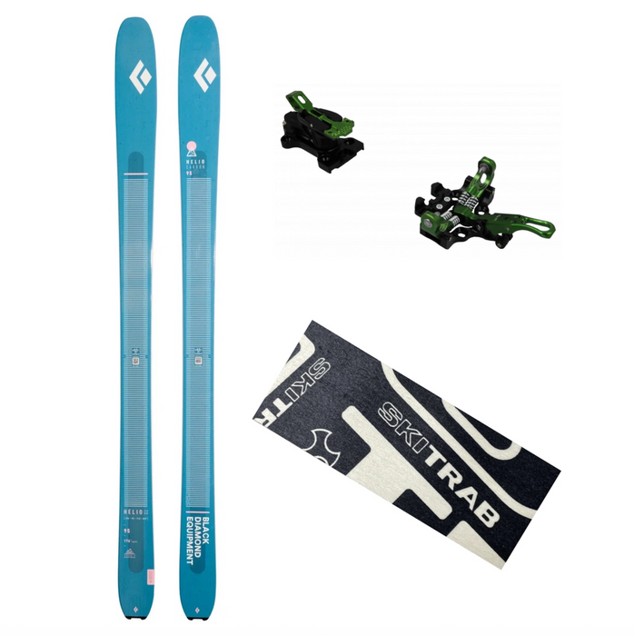 Black Diamond Helio Carbon 95 Ski Package