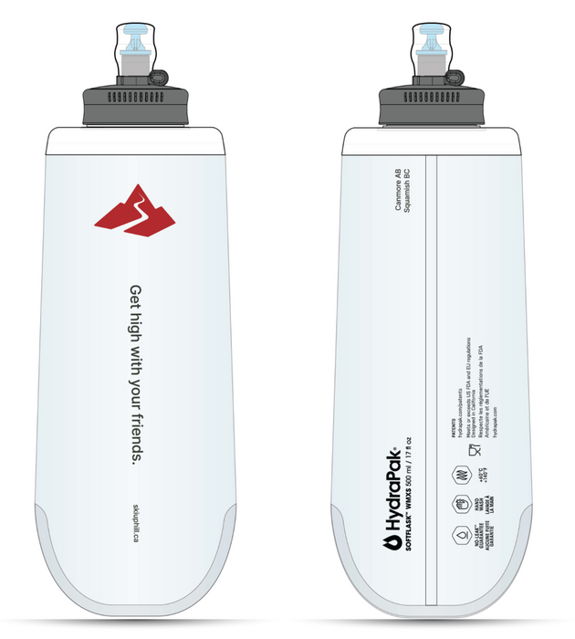 Hydrapak SkiUphill 500mL Soft Flask w/ Locking Cap