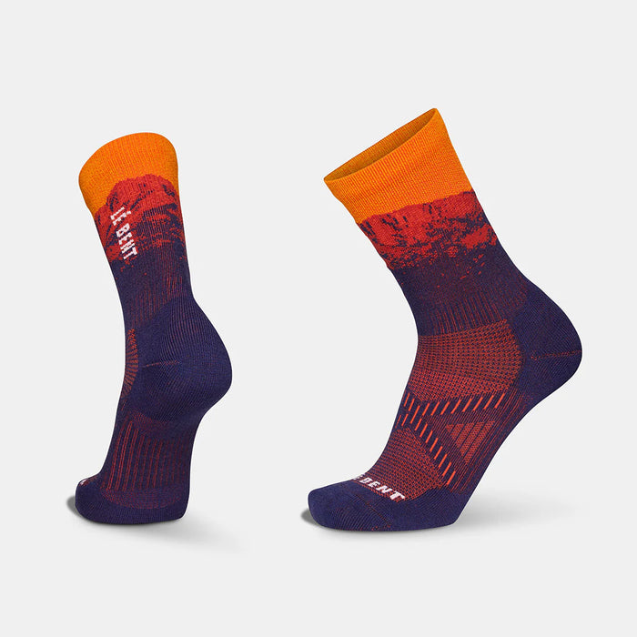 Lé Bent Zero Cushion Mickey Graglia Pro Series 3/4 Crew Trail Socks