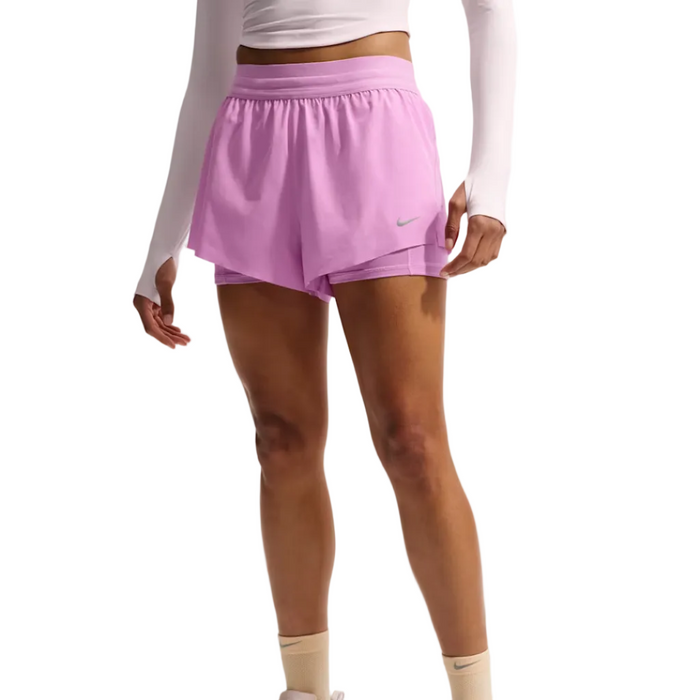 Nike Swift Dri-FIT Mid-Rise 4"  2-in-1 Shorts (Women's)