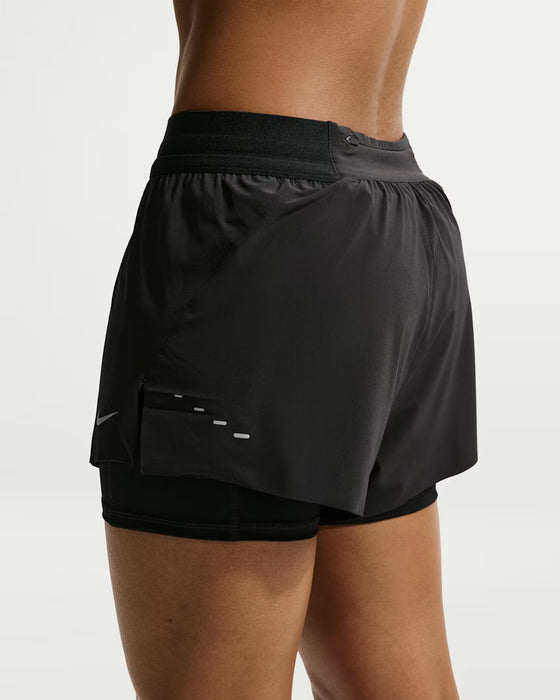 Nike Swift Dri-FIT Mid-Rise 4"  2-in-1 Shorts (Women's)