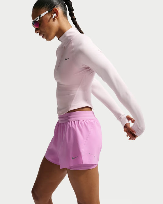 Nike Swift Dri-FIT Mid-Rise 4"  2-in-1 Shorts (Women's)