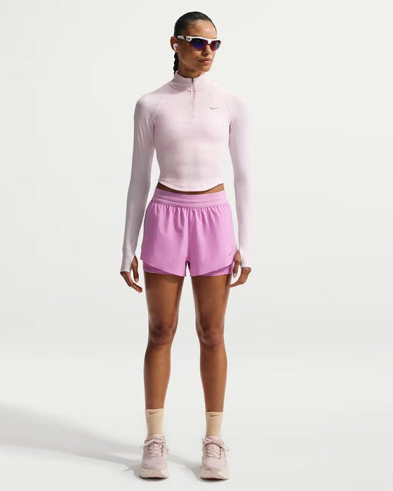 Nike Swift Dri-FIT Mid-Rise 4"  2-in-1 Shorts (Women's)
