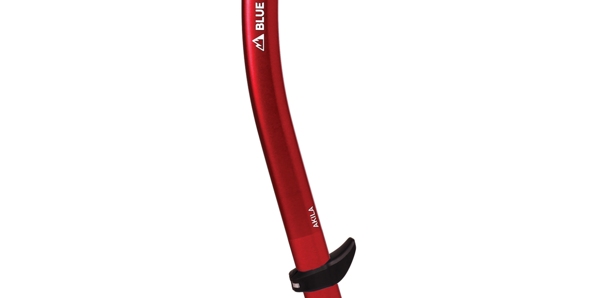 Piolet Blue Ice Akila – 49 Cm, Rouge, Pour Alpinisme Et Randonnée Glaciaire