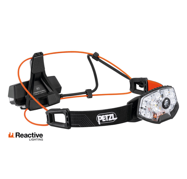 PETZL NAO+ ペツルヘッドライト バッテリー×2、エクステンションコード NAO RL 用エクステンションコード - PETZL｜HEADLAMP