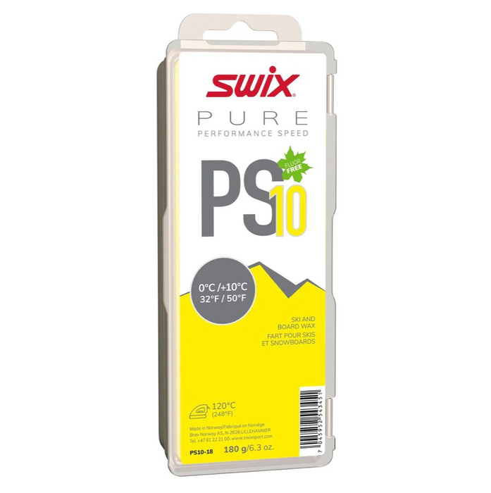 Swix PS10 Wax (0⁰C to +10⁰C)